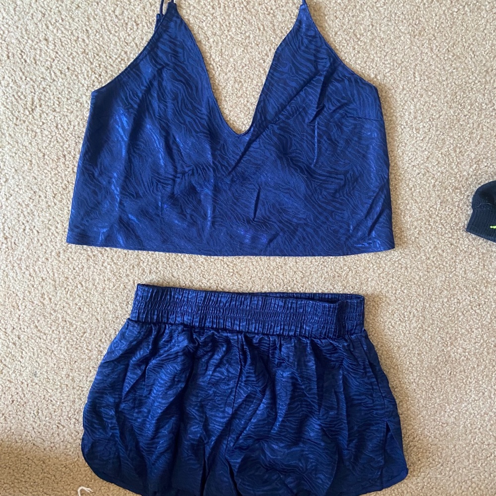 Victoria’s secrets Dark blue cami set
